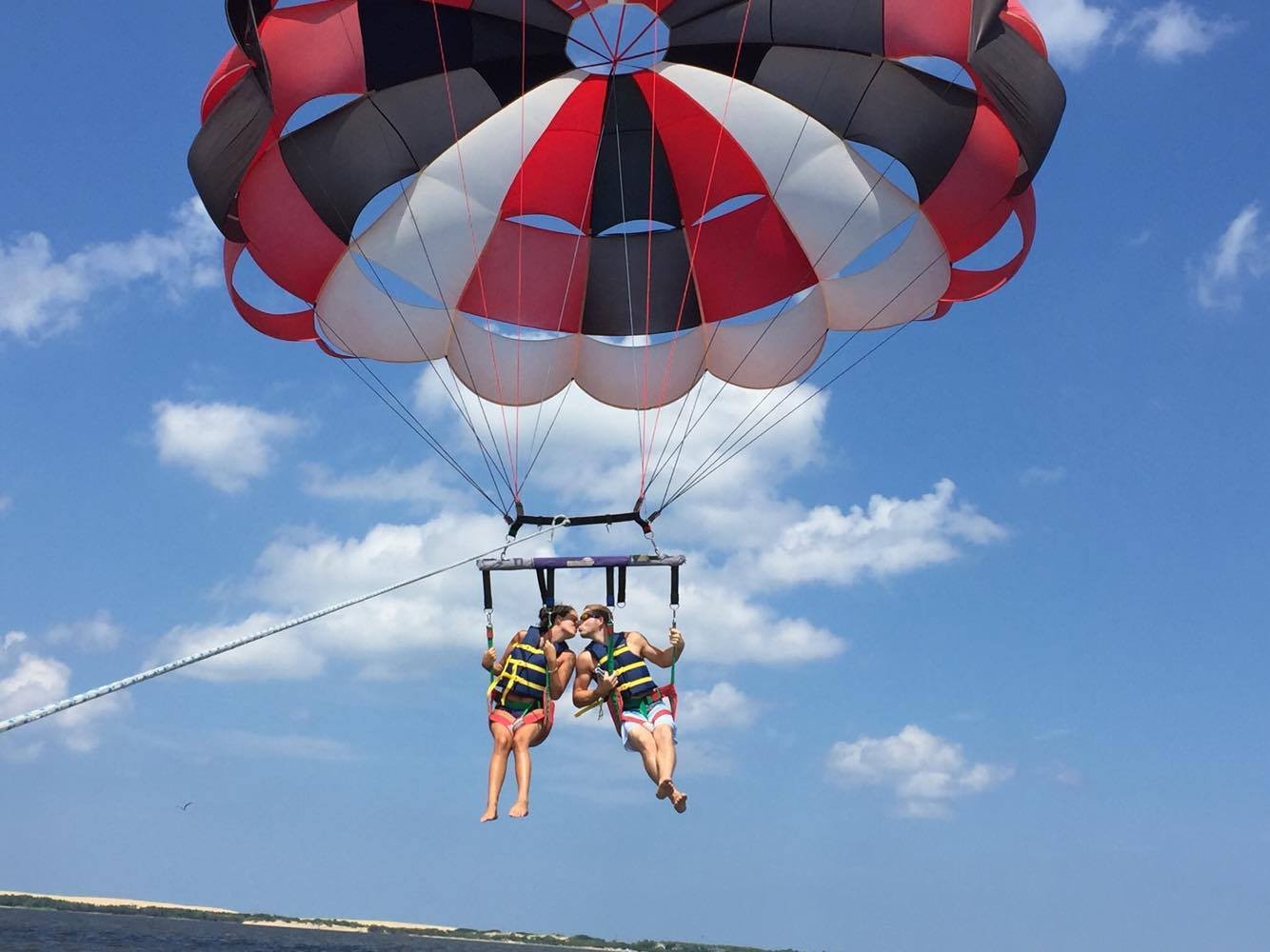 Fall in love with parasailing