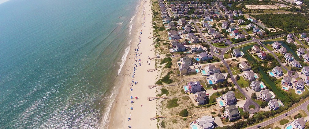 Miles and miles of sandy beaches.